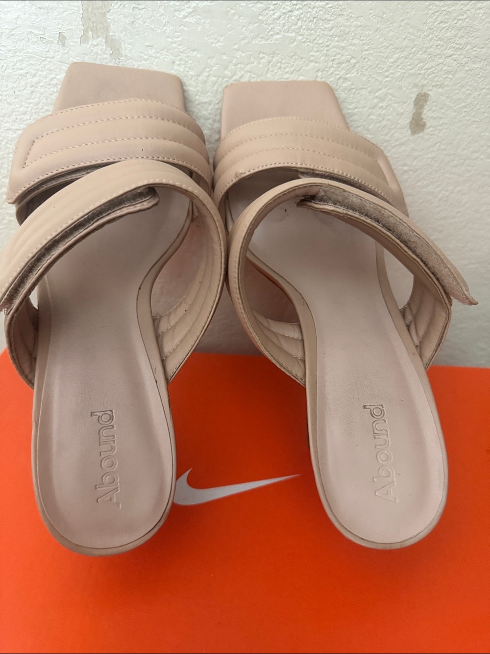 Abound Nude Beige Slide Mules